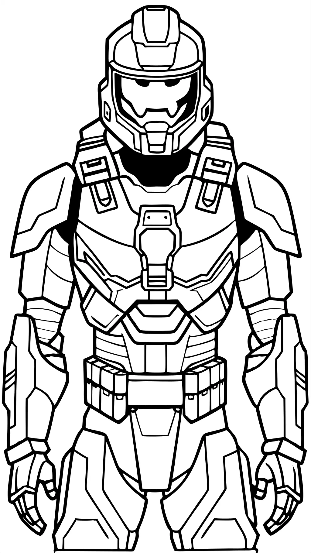 printable halo coloring pages